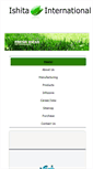 Mobile Screenshot of ishitainternational.com